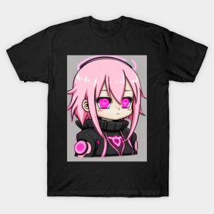 Super Cute Kawaii Anime Girl Girls Manga Characters Pink T-Shirt